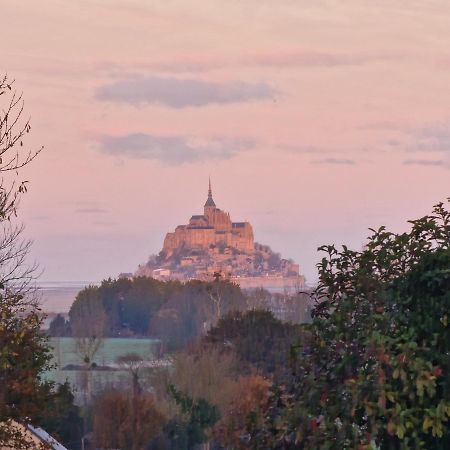 Huisnes-sur-Mer L'Aurore De La Baie, Vue Sur Le Mont-Saint-Michel מראה חיצוני תמונה