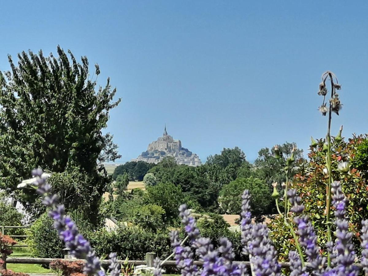 Huisnes-sur-Mer L'Aurore De La Baie, Vue Sur Le Mont-Saint-Michel מראה חיצוני תמונה
